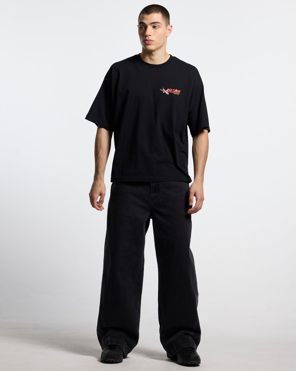 FLIGHT PATH TEE BLACK