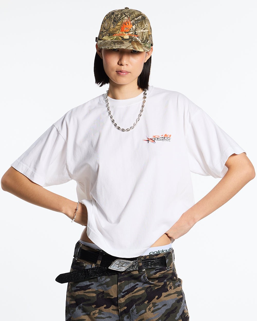 FLIGHT PATH TEE WHITE