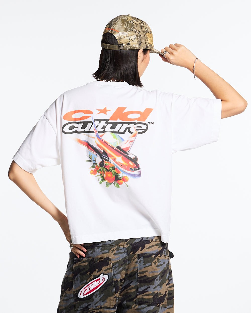 FLIGHT PATH TEE WHITE