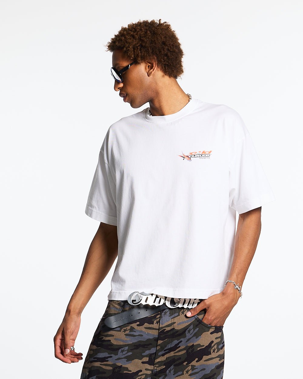 FLIGHT PATH TEE WHITE