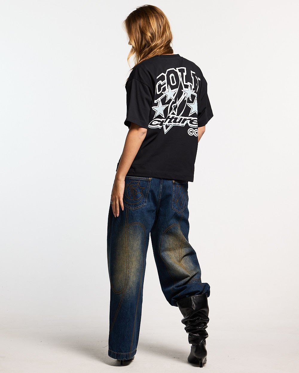 FROM COLD TO THE STARS TEE BLACK