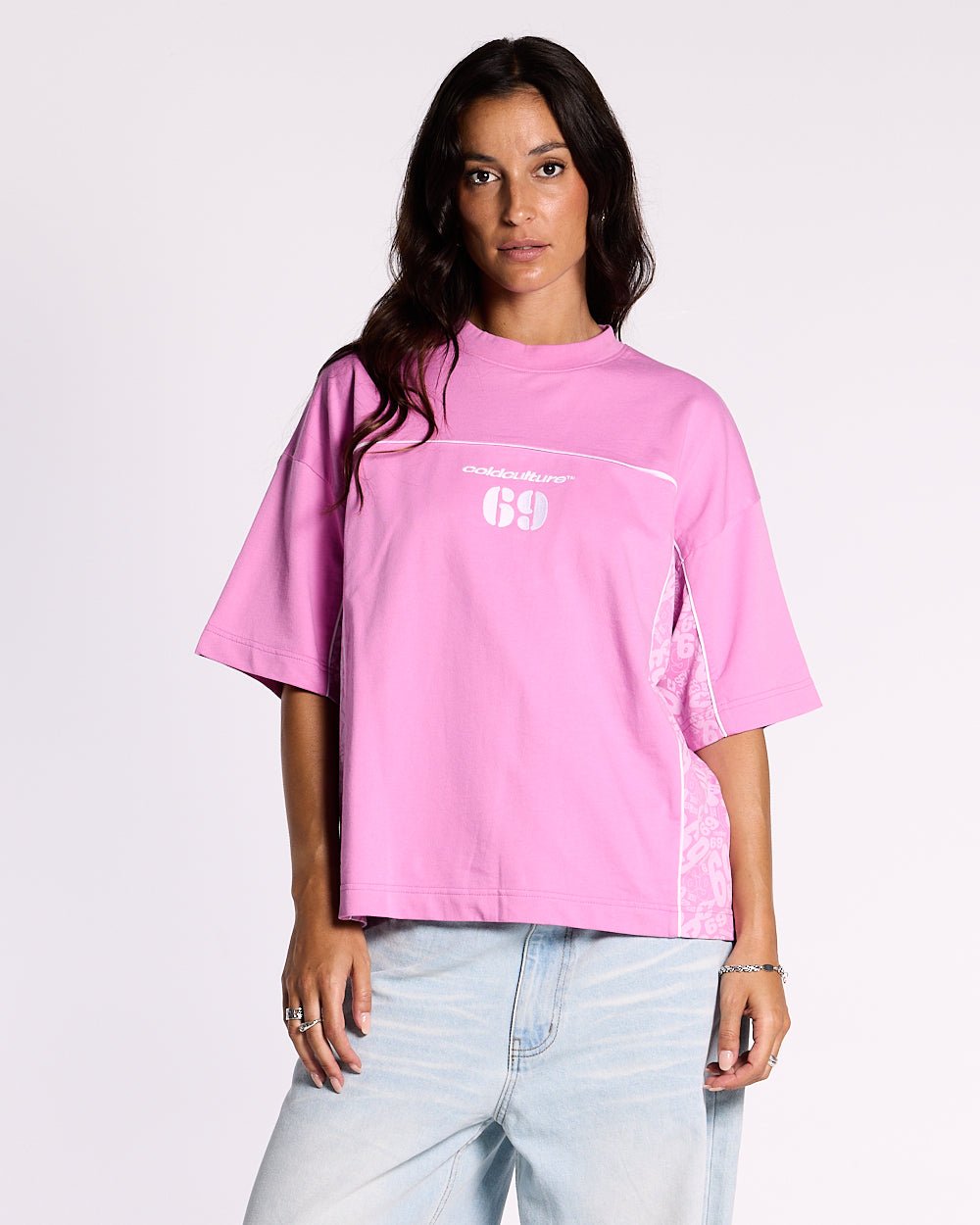 GAME PLAYER TEE PINK CROCUS