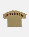 GOTHIC CURVED TEE GREEN