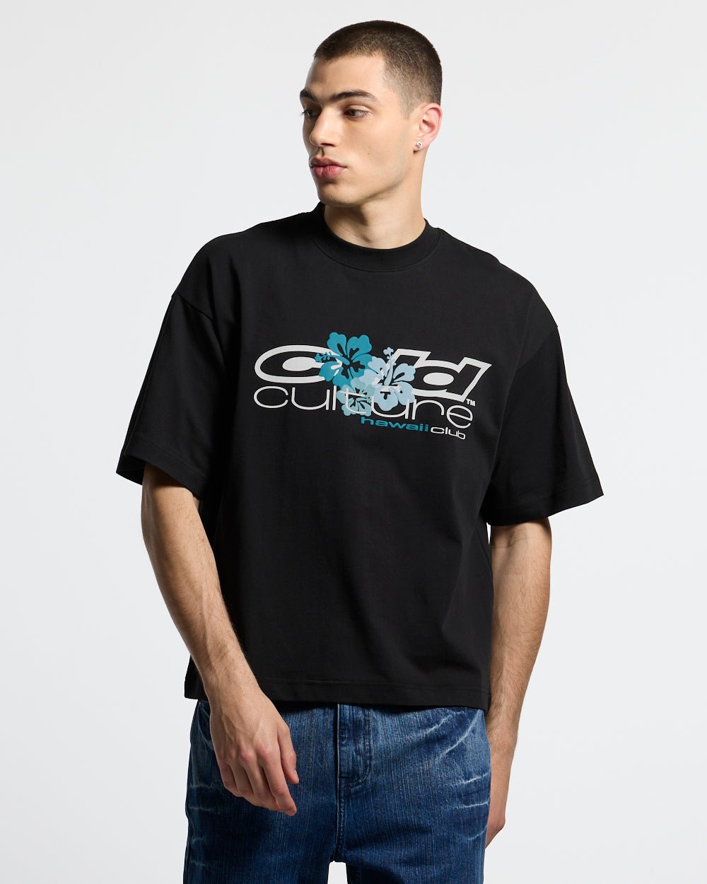 HAWAII CLUB TEE BLACK