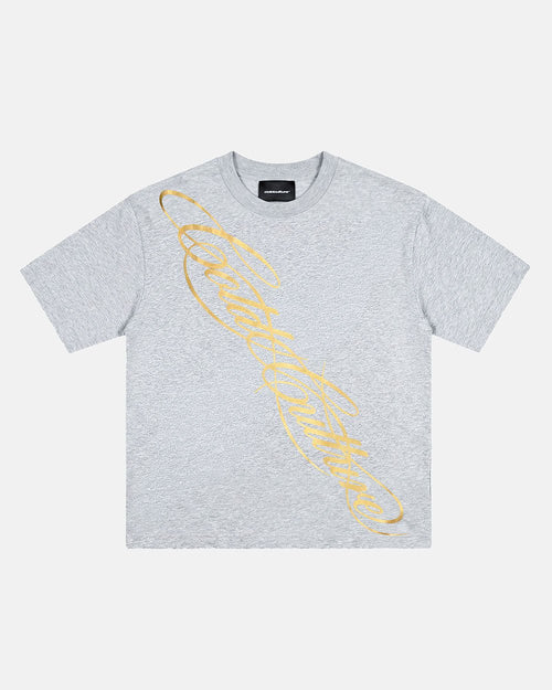 ICON TEE HEATHER GREY