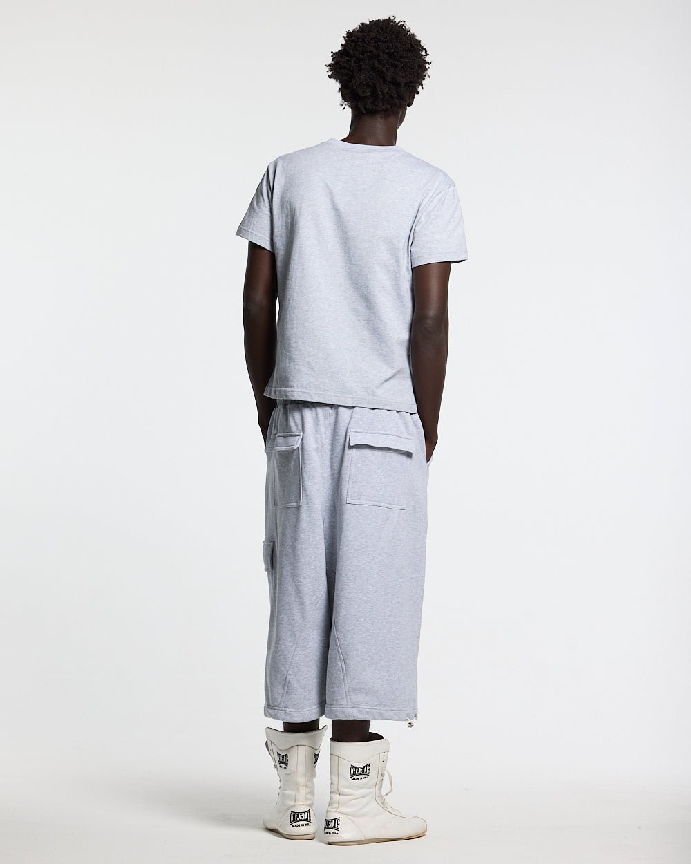 ICON TEE HEATHER GREY