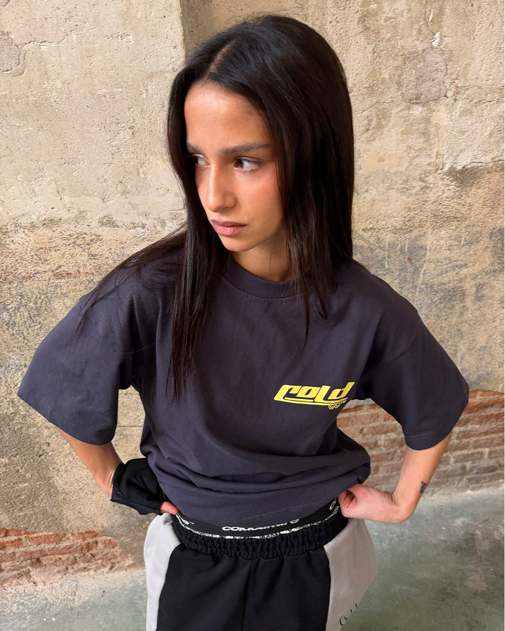 JET SKI TEE DARK GREY
