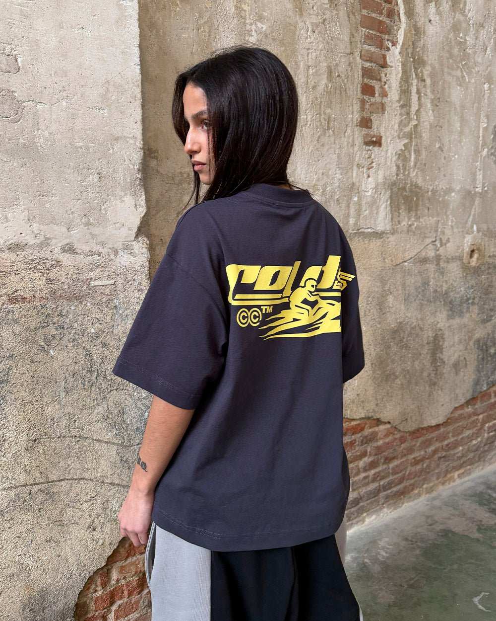 JET SKI TEE DARK GREY