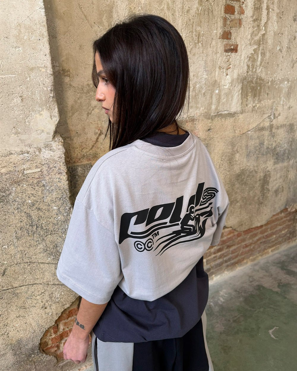 JET SKI TEE LIGHT GREY