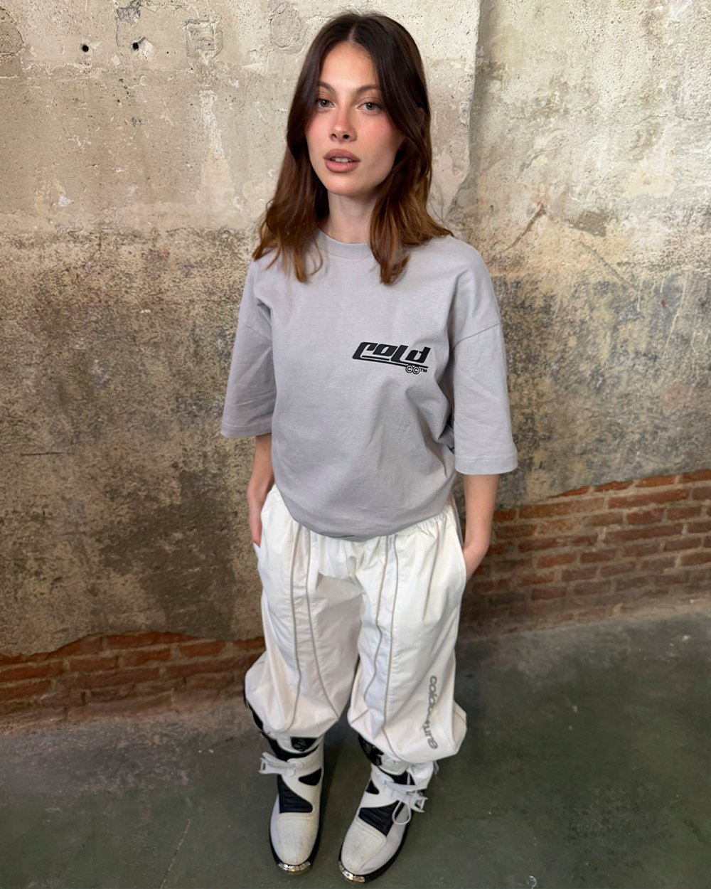 JET SKI TEE LIGHT GREY