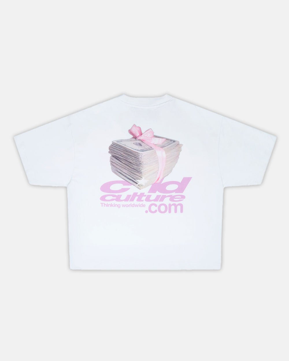 LACE UP TEE WHITE