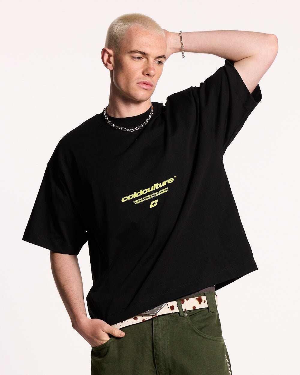 LET'S BOUNCE TEE BLACK