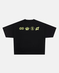 LET'S BOUNCE TEE BLACK