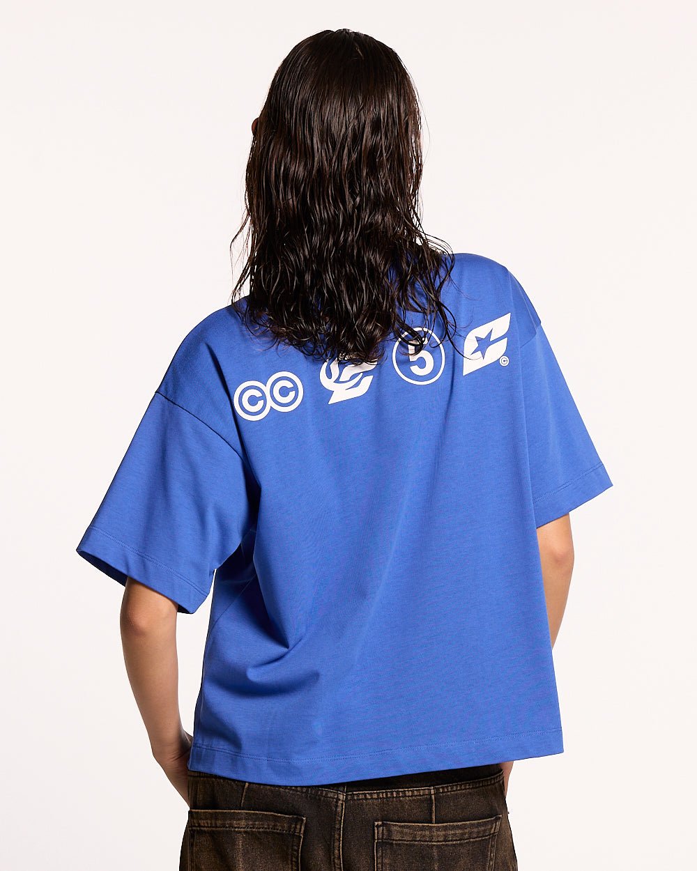 LET'S BOUNCE TEE BLUE