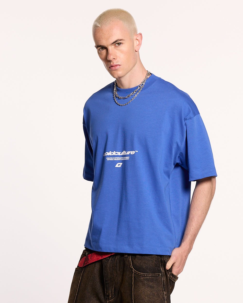 LET'S BOUNCE TEE BLUE