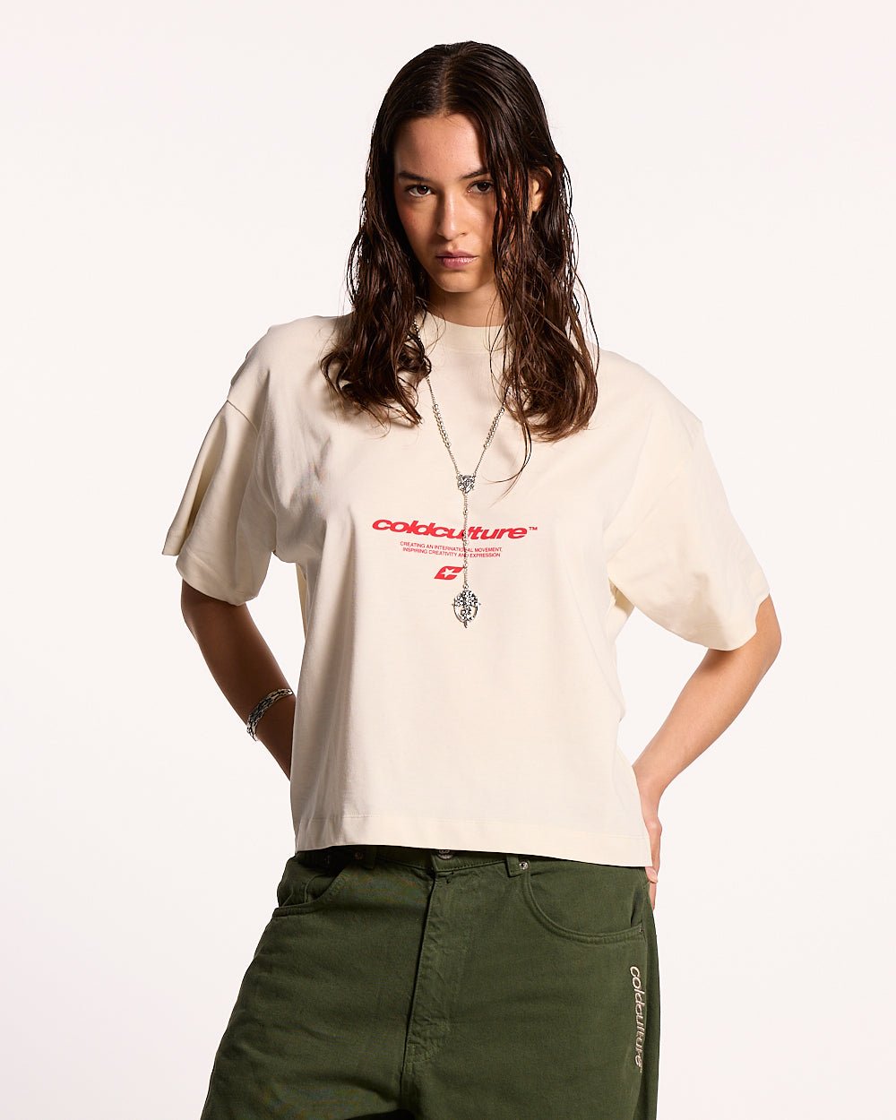 LET'S BOUNCE TEE WHITE