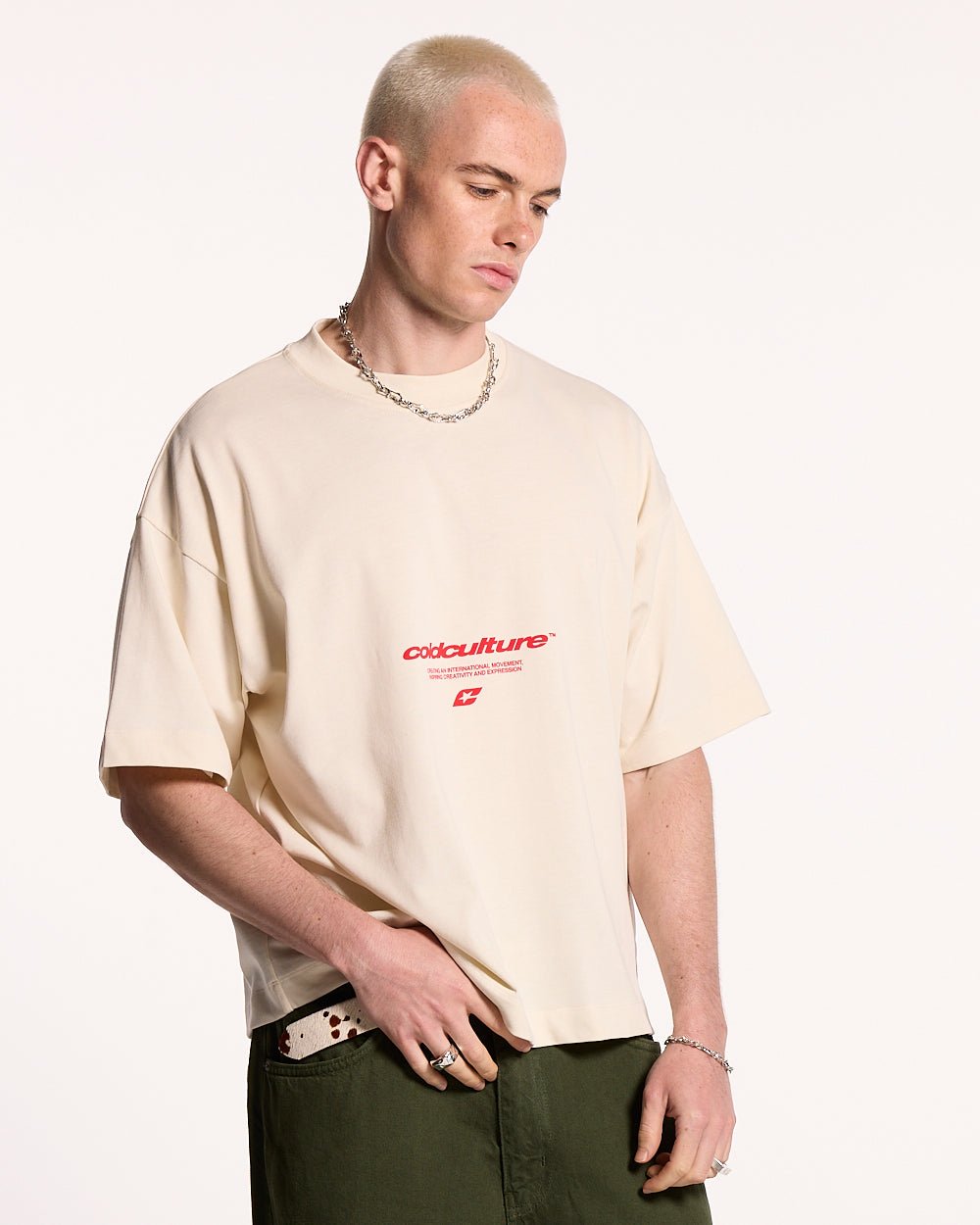 LET'S BOUNCE TEE WHITE