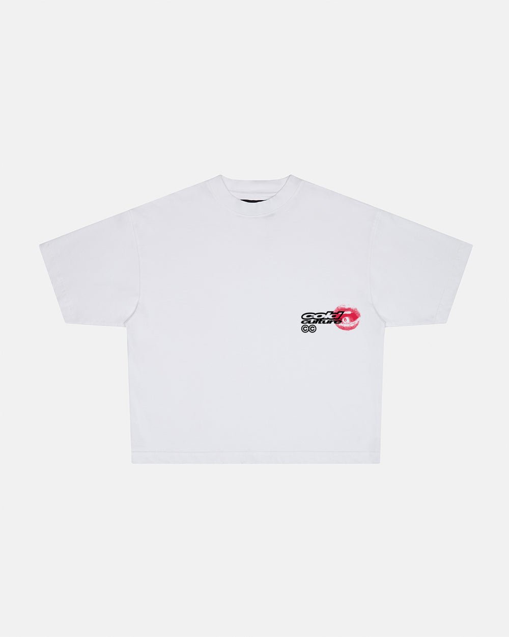 LIP COMBO TEE WHITE