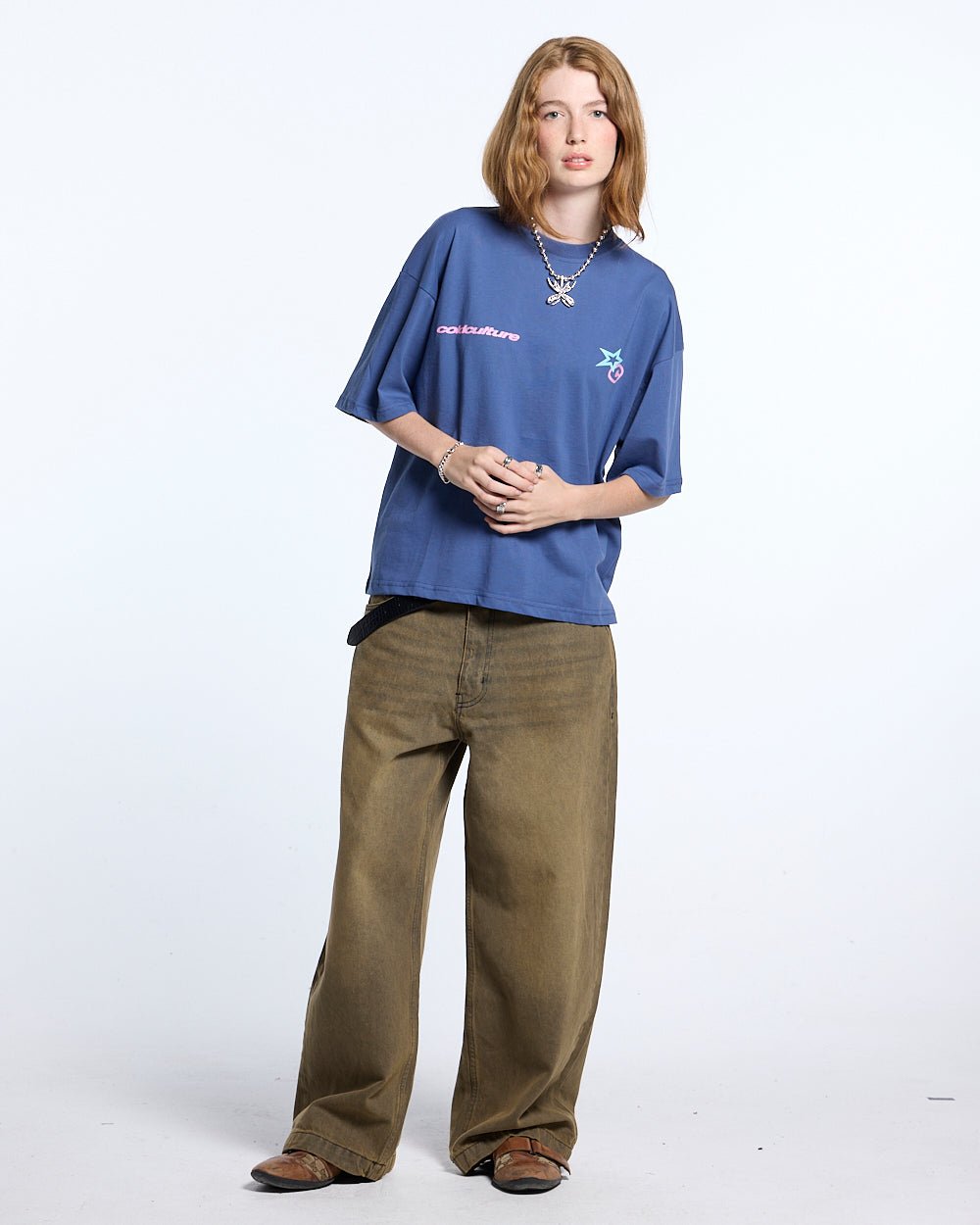 LOVERS POOL TEE COASTAL BLUE