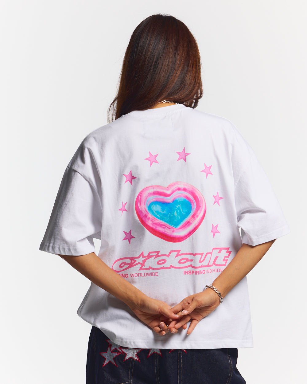 LOVERS POOL TEE WHITE