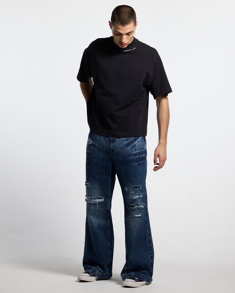 LOW KEY BASIC TEE 2 PACK WHITE & BLACK