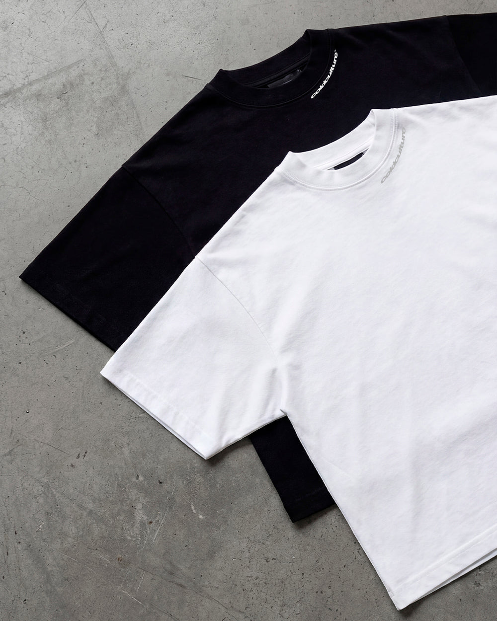 LOW KEY BASIC TEE 2 PACK WHITE & BLACK