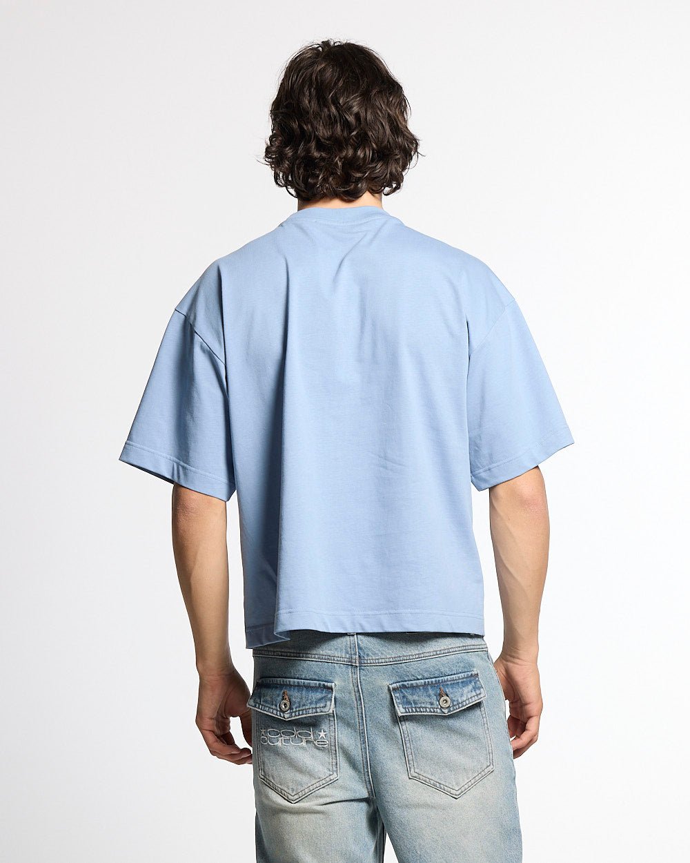 MIX MATCH TEE BLUE