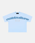 MIX MATCH TEE BLUE