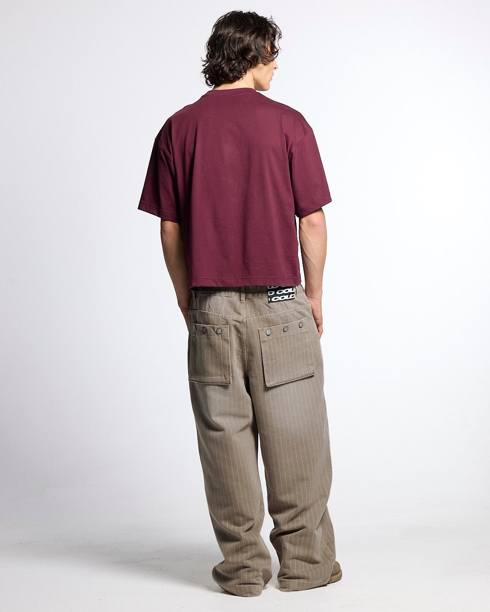 MIX MATCH TEE BURGUNDY