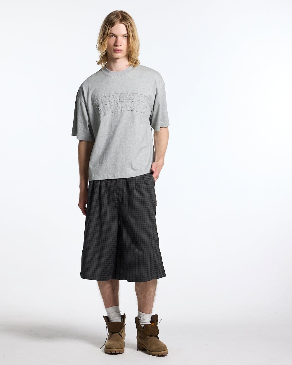 MONTANA TEE HEATHER GREY
