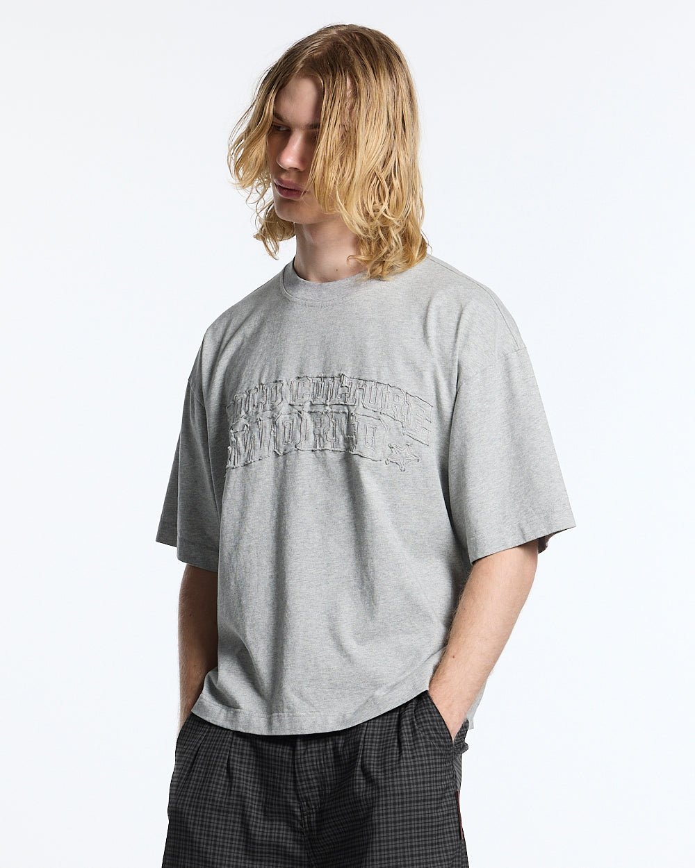 MONTANA TEE HEATHER GREY