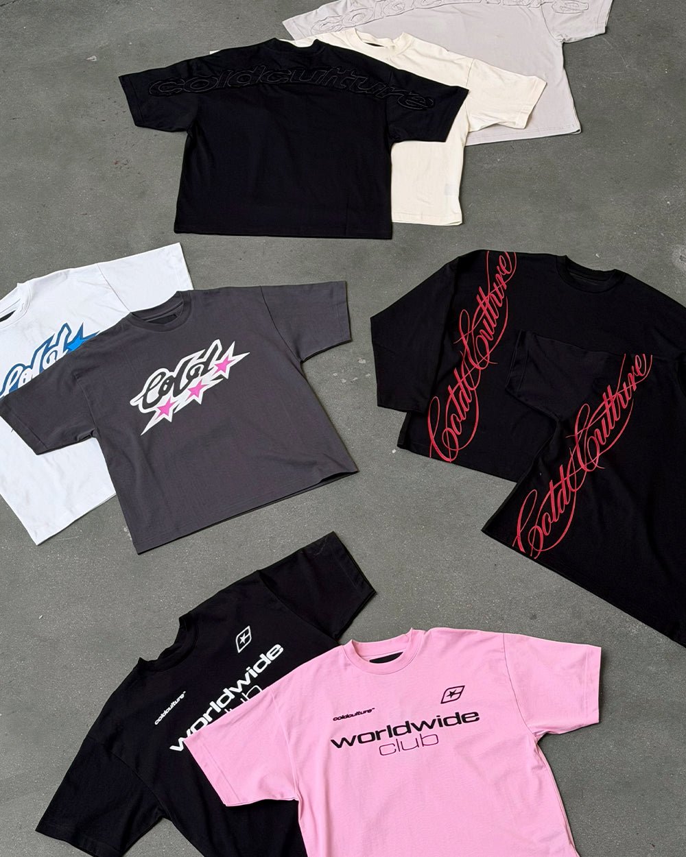 MR WORLDWIDE TEE BLACK