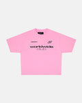 MR WORLDWIDE TEE PINK