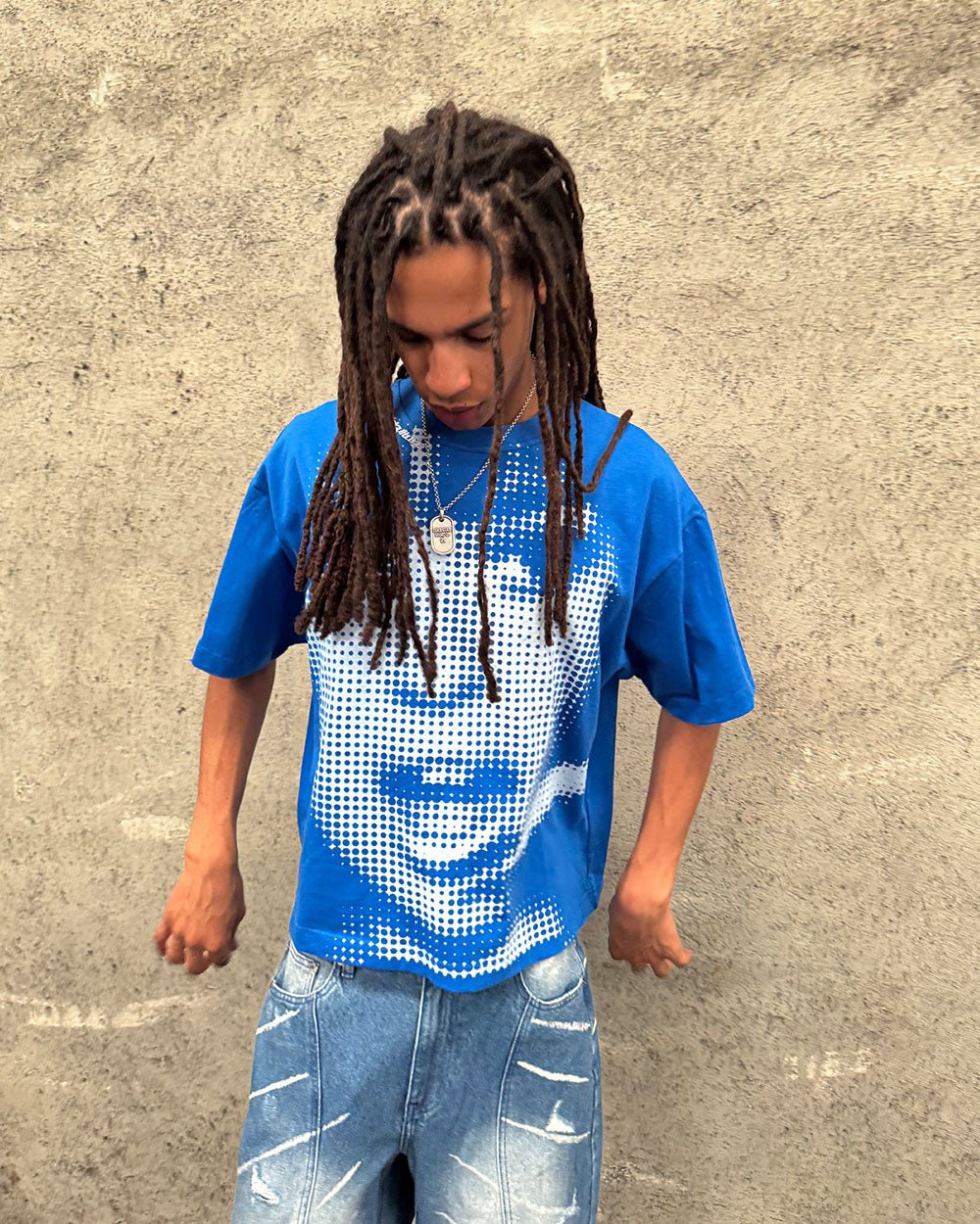 OOPS! TEE BLUE