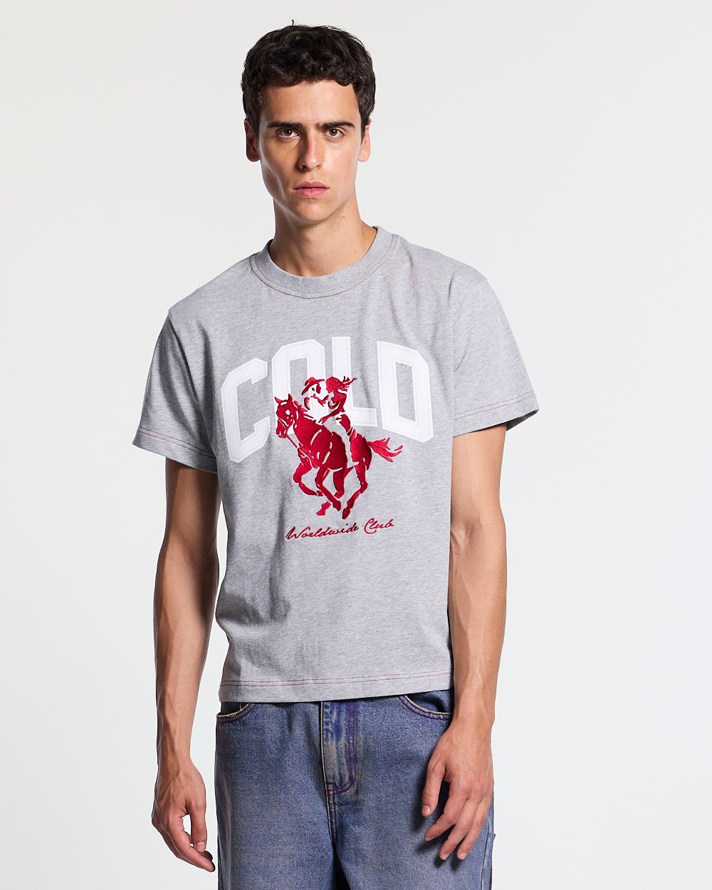 OPERA TEE HEATHER GREY