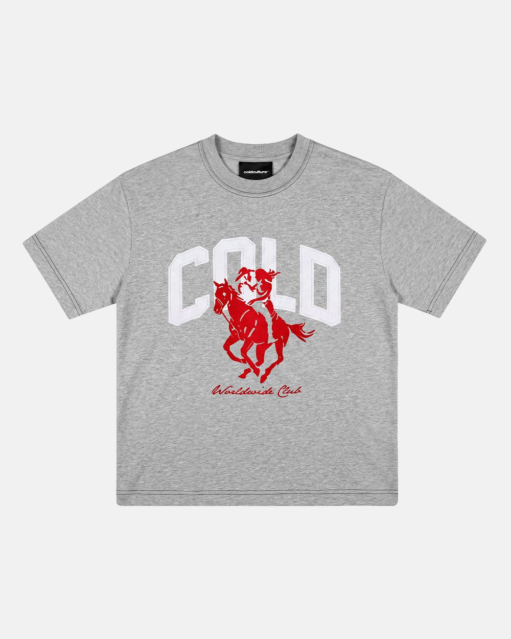 OPERA TEE HEATHER GREY