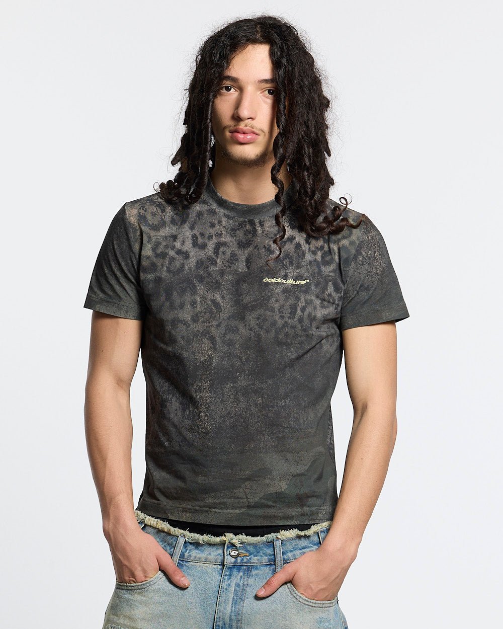RICH FARMER TEE LEOPARD