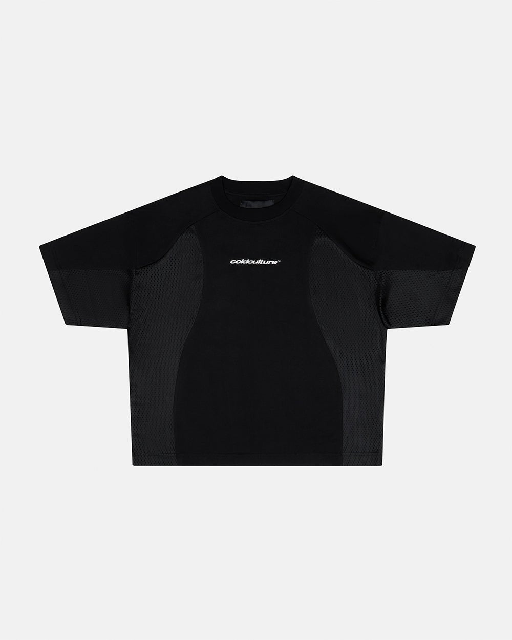 RIOT MESH TEE BLACK