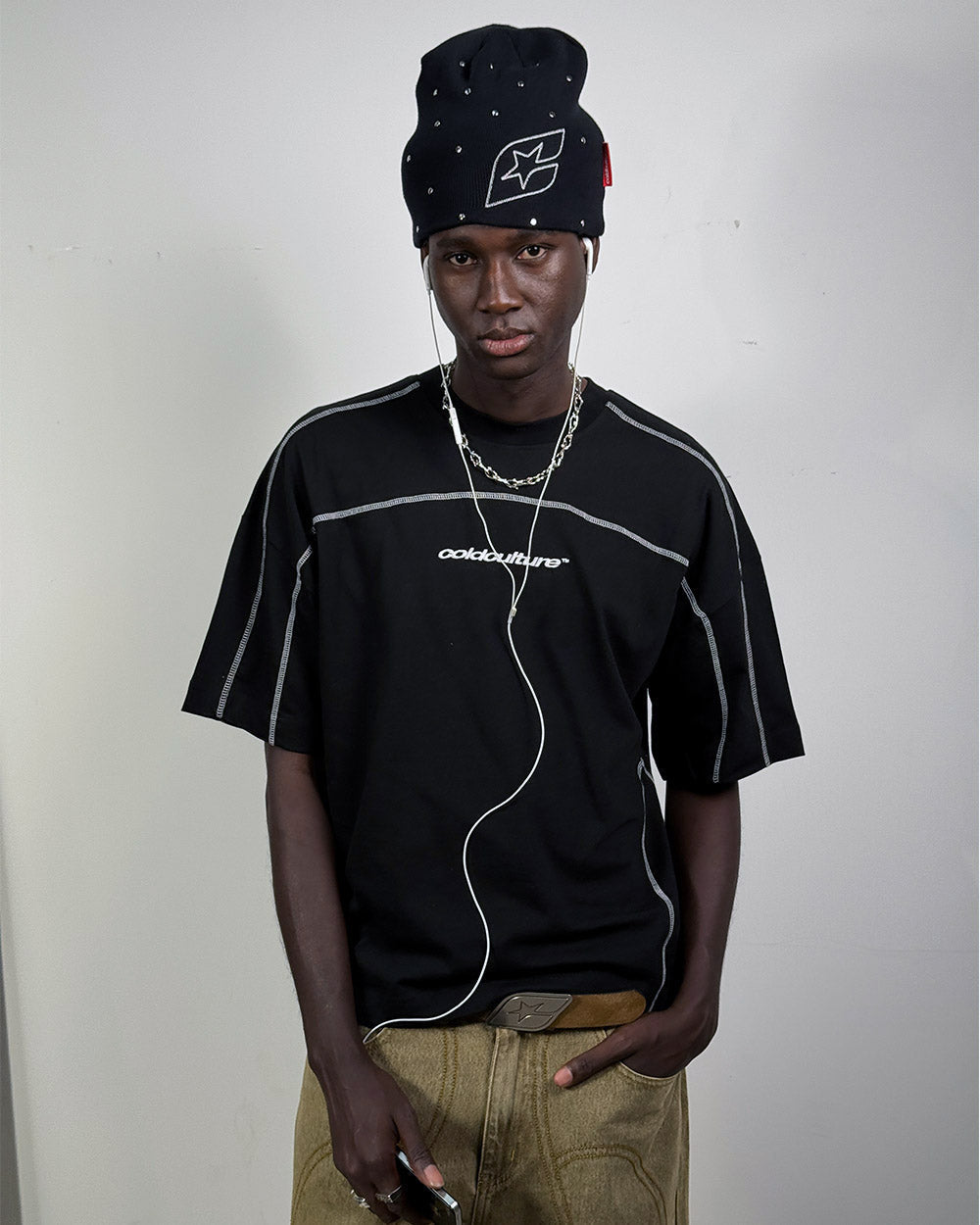 ROLLER TEE BLACK