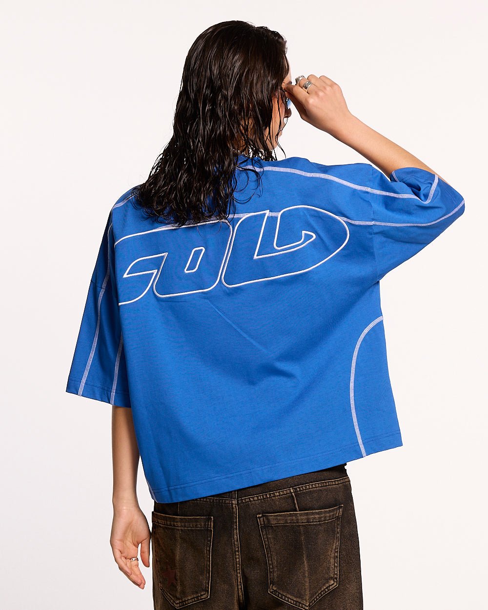ROLLER TEE BLUE