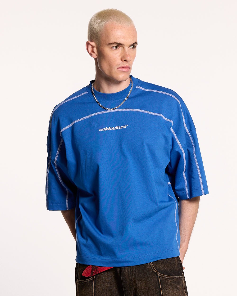 ROLLER TEE BLUE