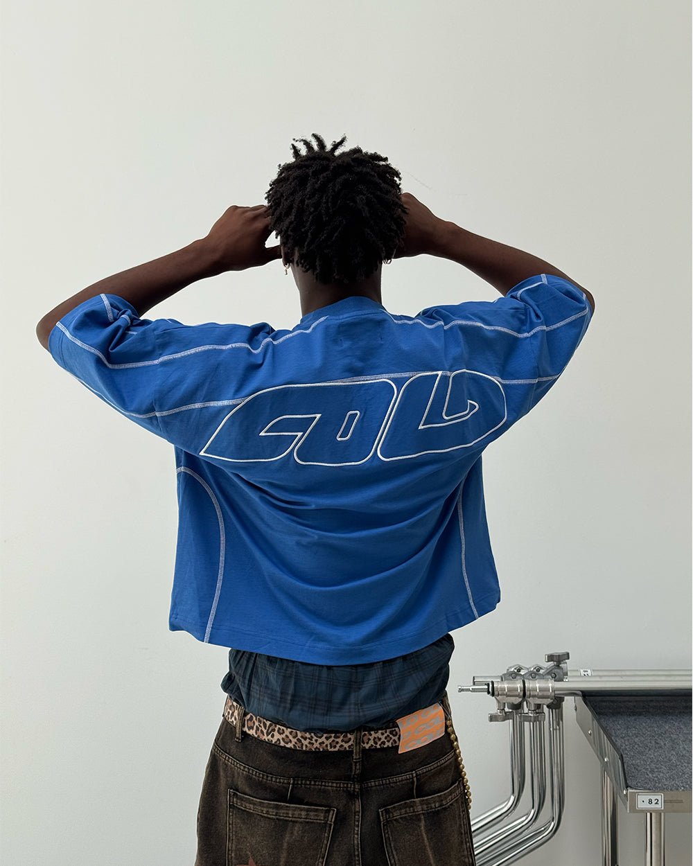 ROLLER TEE BLUE