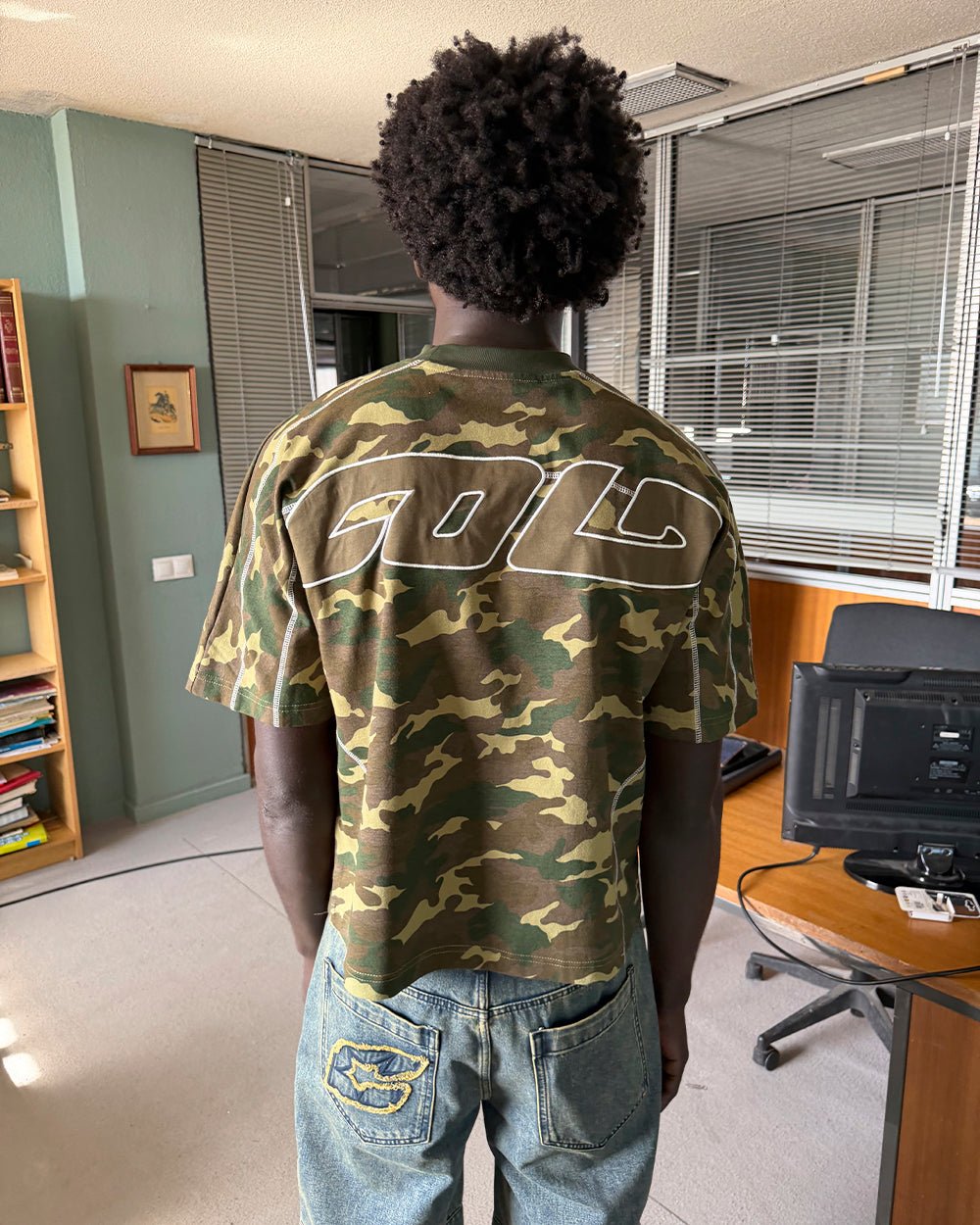 ROLLER TEE CAMO GREEN
