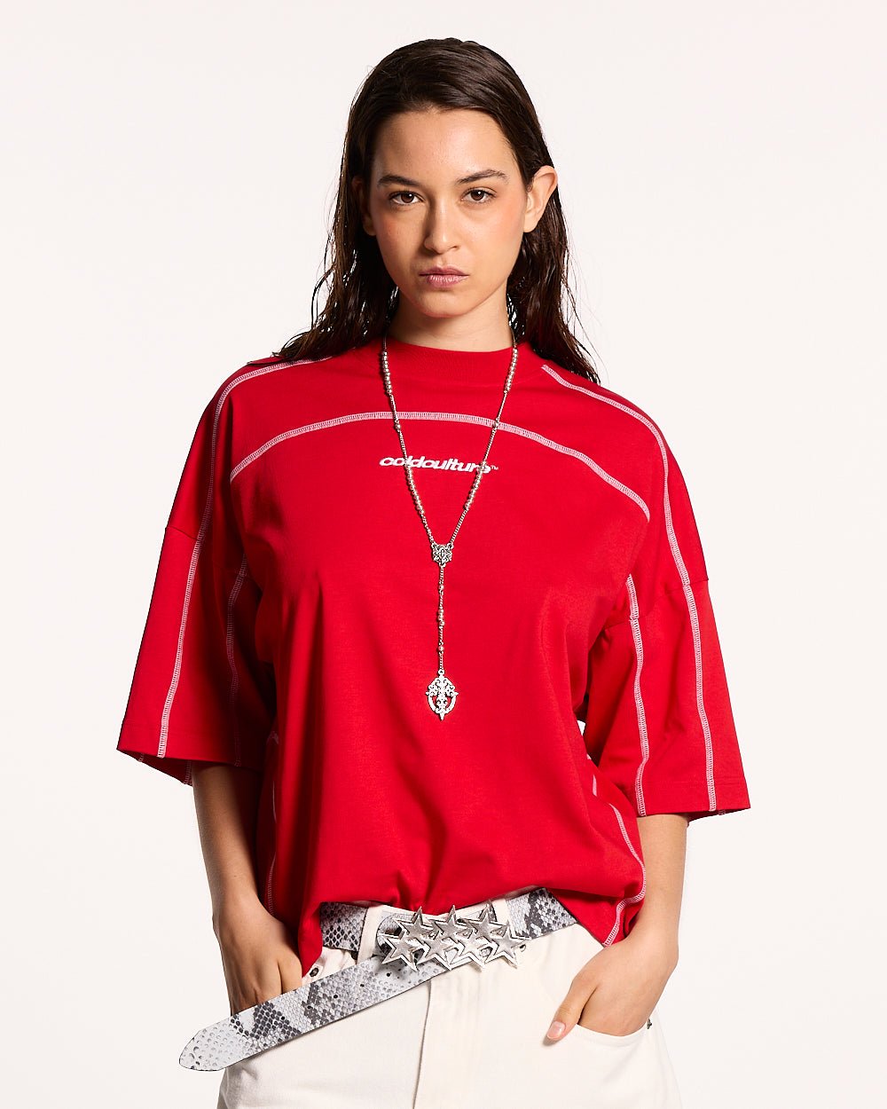 ROLLER TEE RED