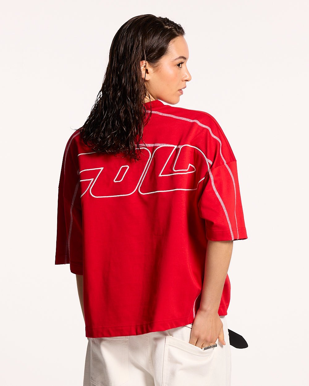 ROLLER TEE RED