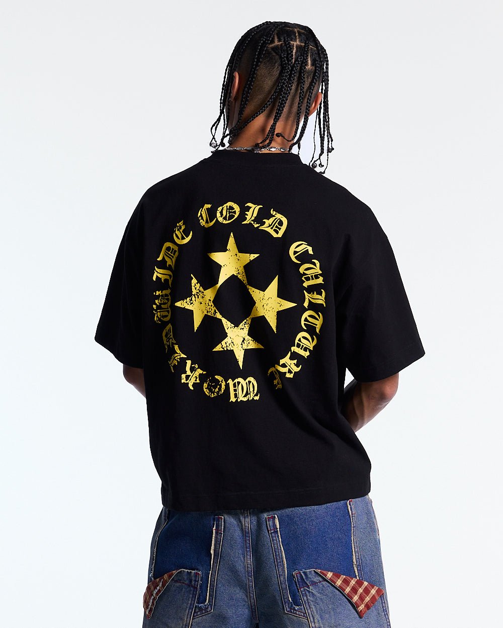 SCATTER TEE BLACK