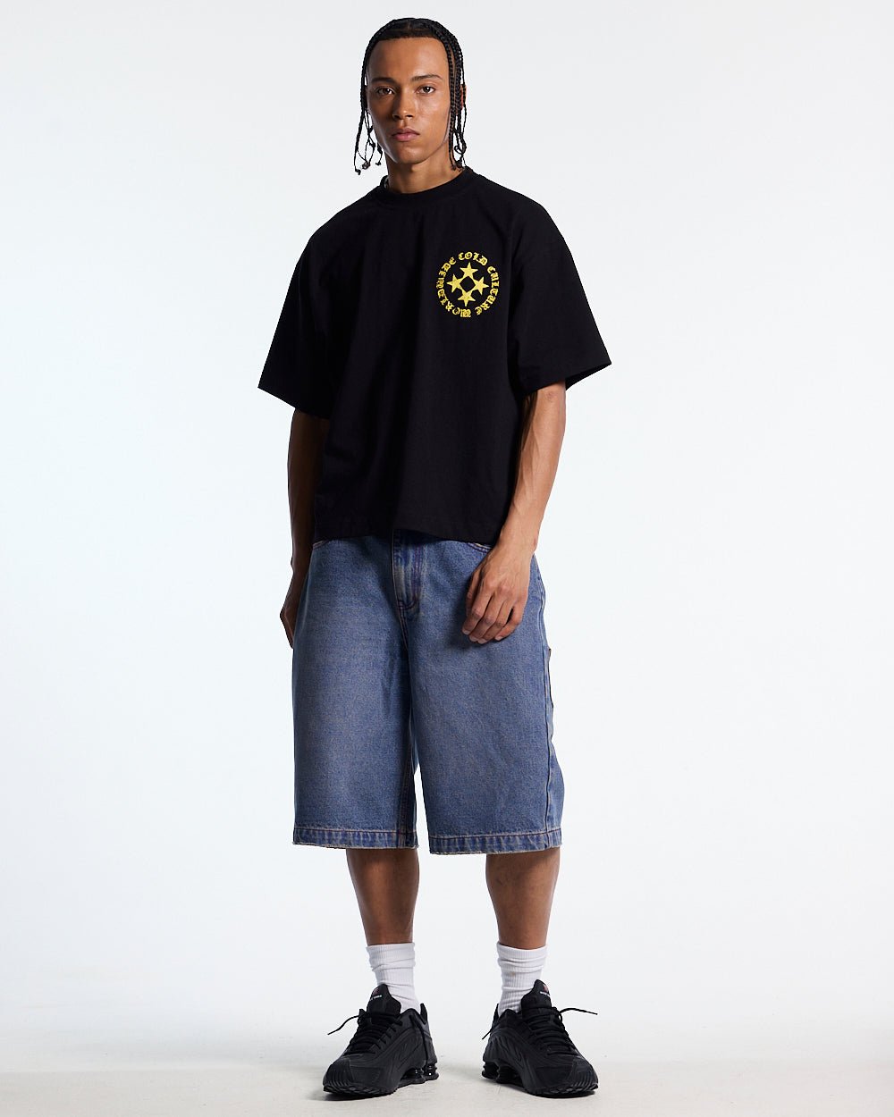 SCATTER TEE BLACK