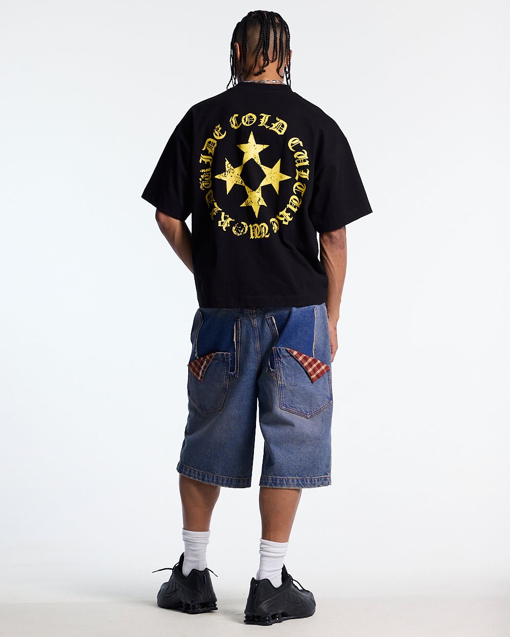 SCATTER TEE BLACK