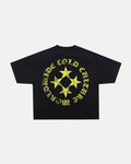 SCATTER TEE BLACK