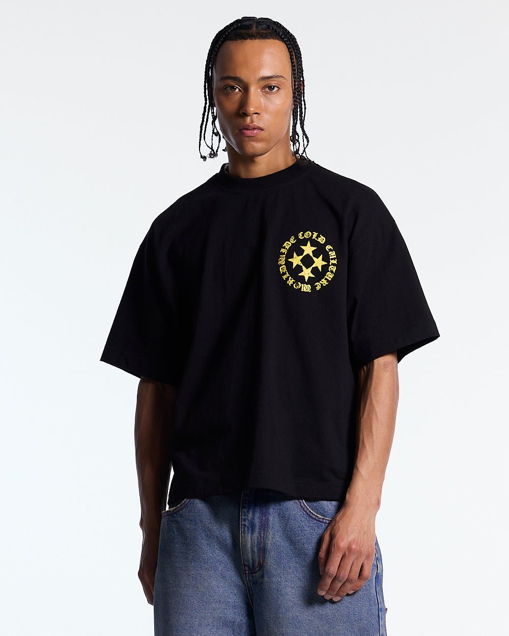 SCATTER TEE BLACK